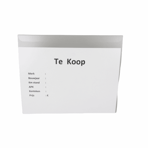 Autoraam kaarthouder A4