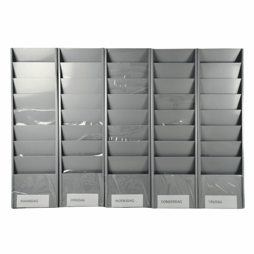 Planbord voor 8 werkmappen incl. accessoire set - Afbeelding 4