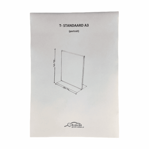 T standaard A3  (portrait) - Afbeelding 7