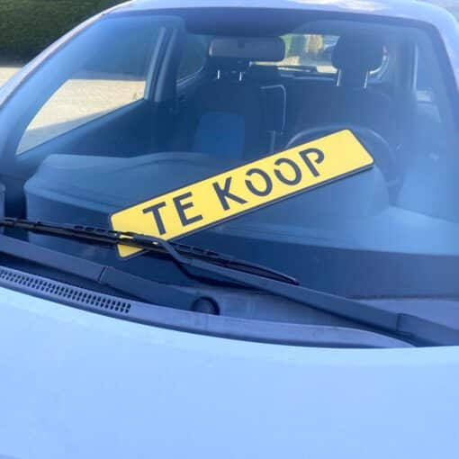 Kentekenplaat TE KOOP - Afbeelding 3