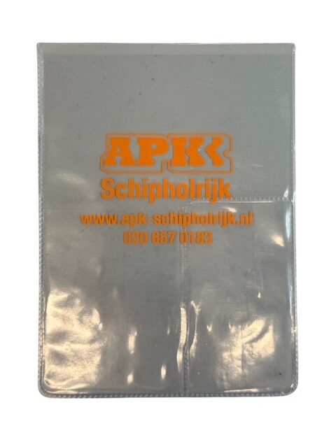 Kentekenhoes bedrukt